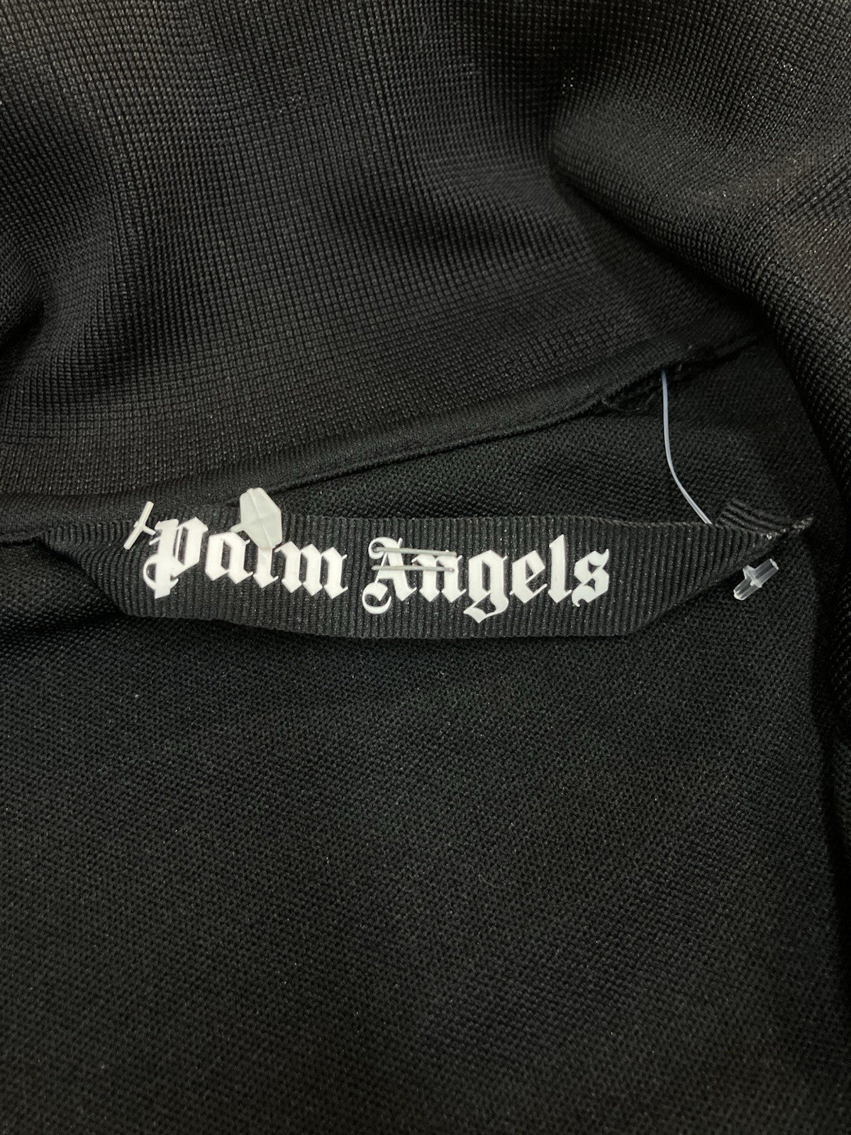 Size L - Palm Angels Classic Track Jacket ' Black White '