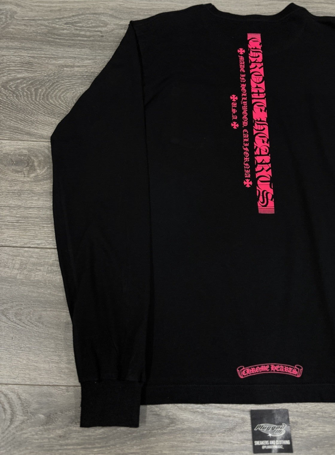 Size Large - Chrome Hearts Made In Hollywood Long Sleeve ' Black Pink ' | CLEAN!