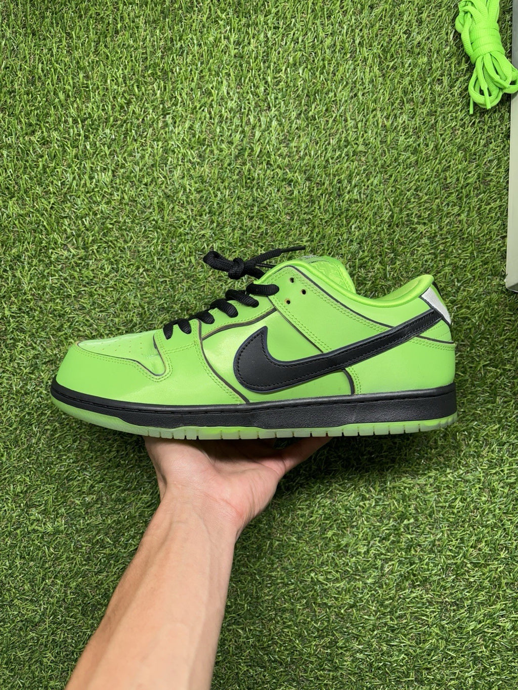 Size 13 - Nike The Powerpuff Girls x Dunk Pro SB QS Low Buttercup | GREAT!