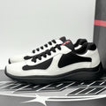 Size 8.5 UK (9.5 US) - Prada Americas Cup ' Black White ' | SUPER CLEAN!