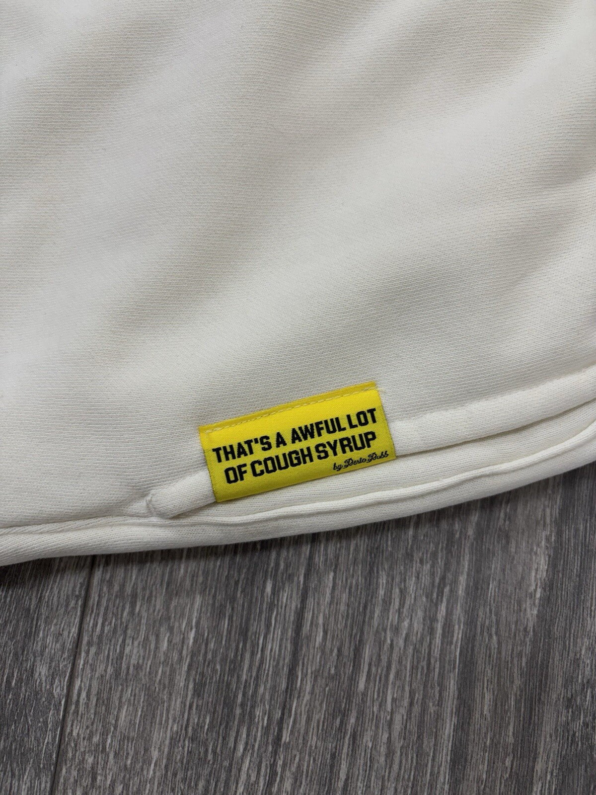 Size XL - That's A Awful Lot Of Cough Syrup Sweats x MLK ‘ Tan ‘ | NEW!
