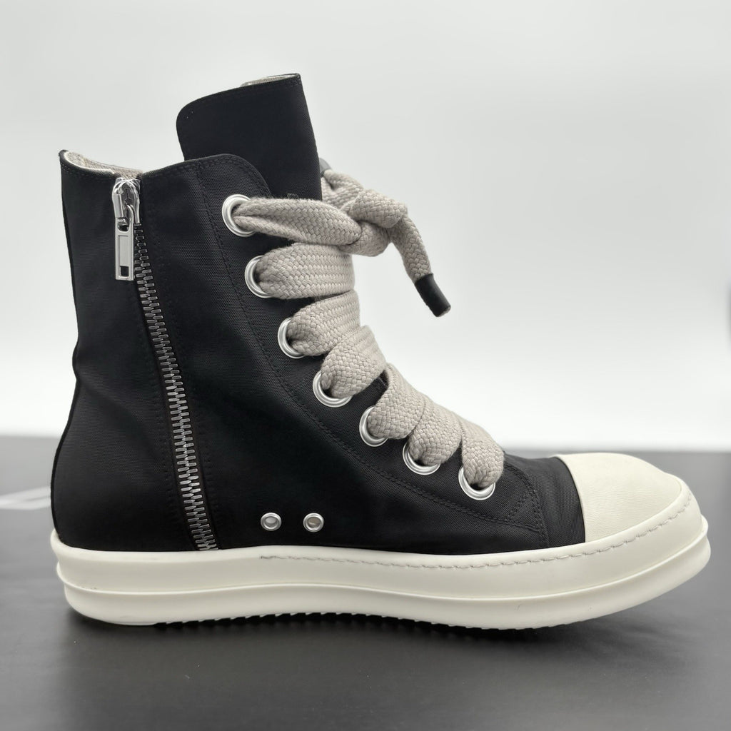 Size 46 (13 US) Rick Owens DRKSHDW Jumbo Lace Sneakers ' Black ' | GREAT COND!