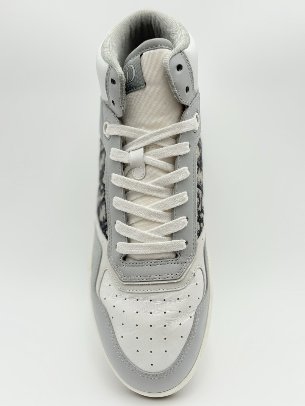 Size 45 (12 US) Dior B27 Oblique High Top ' Grey ' | SUPER CLEAN!