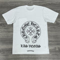 Size M - Chrome Hearts Las Vegas Horseshoe Logo T-Shirt ' White ' | BRAND NEW