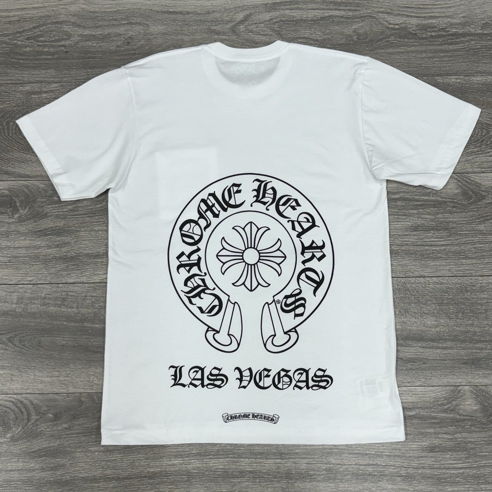 Size M - Chrome Hearts Las Vegas Horseshoe Logo T-Shirt ' White ' | BRAND NEW