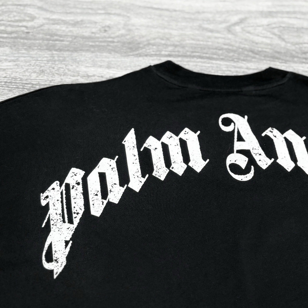 Size M - Palm Angels Classic Logo Over T-Shirt ' Black ' | GREAT CONDITION!