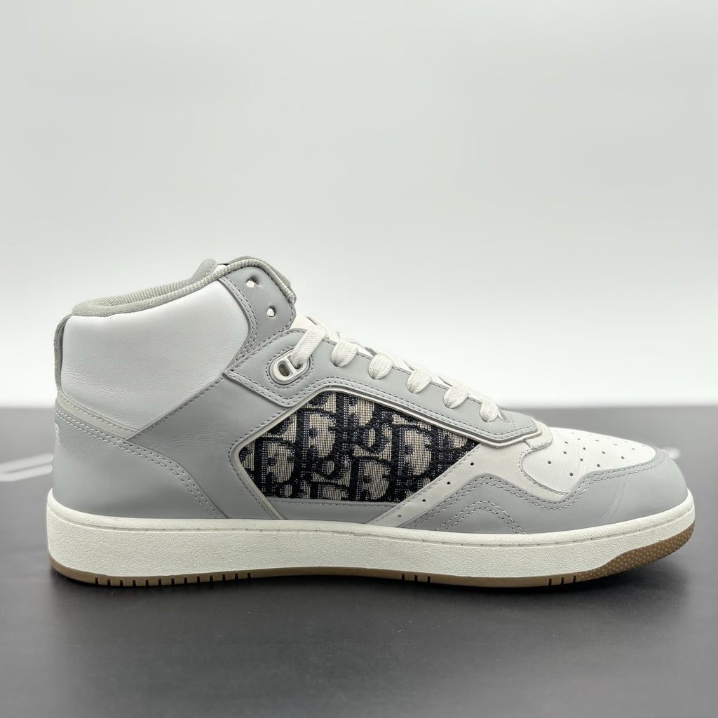 Size 45 (12 US) Dior B27 Oblique High Top ' Grey ' | SUPER CLEAN!