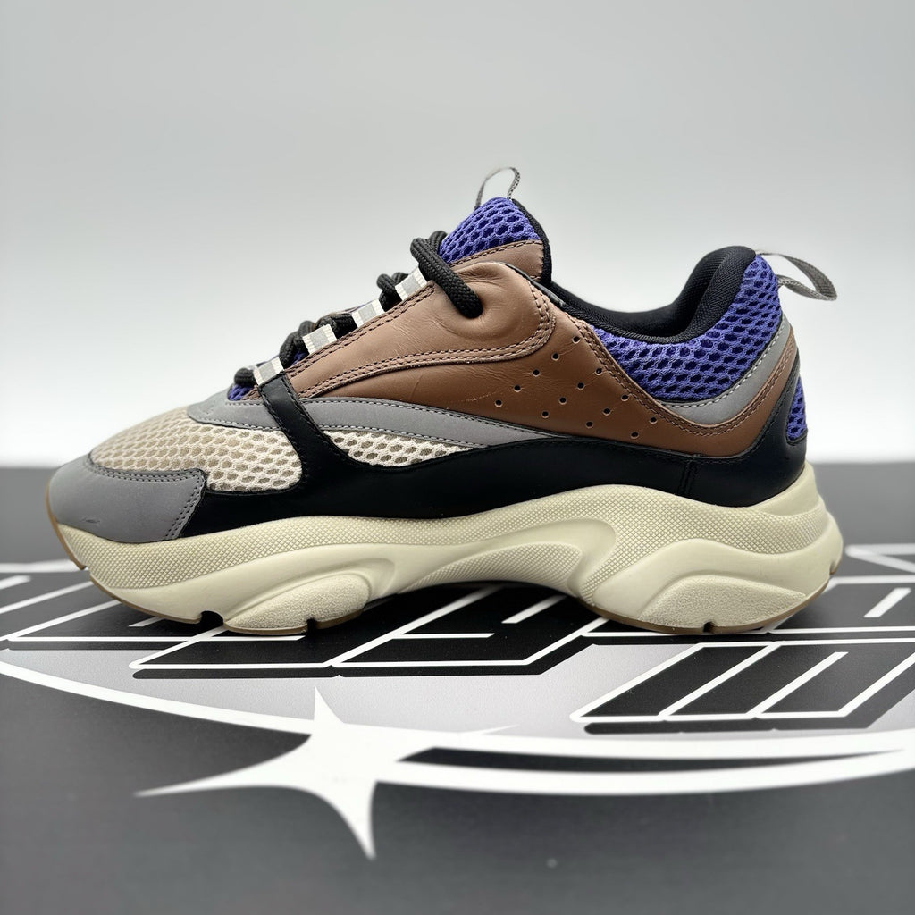 Size 40 (US 7) - Dior B22 Sneaker ‘ Coffee/Violet ‘ | GREAT CONDITION!