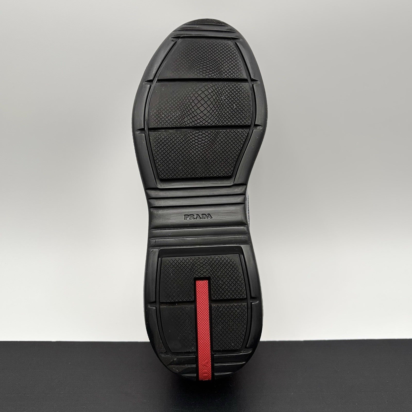 Size 11 UK (12 US) Prada Americas Cup ' Navy Red ' | GREAT CONDITION!