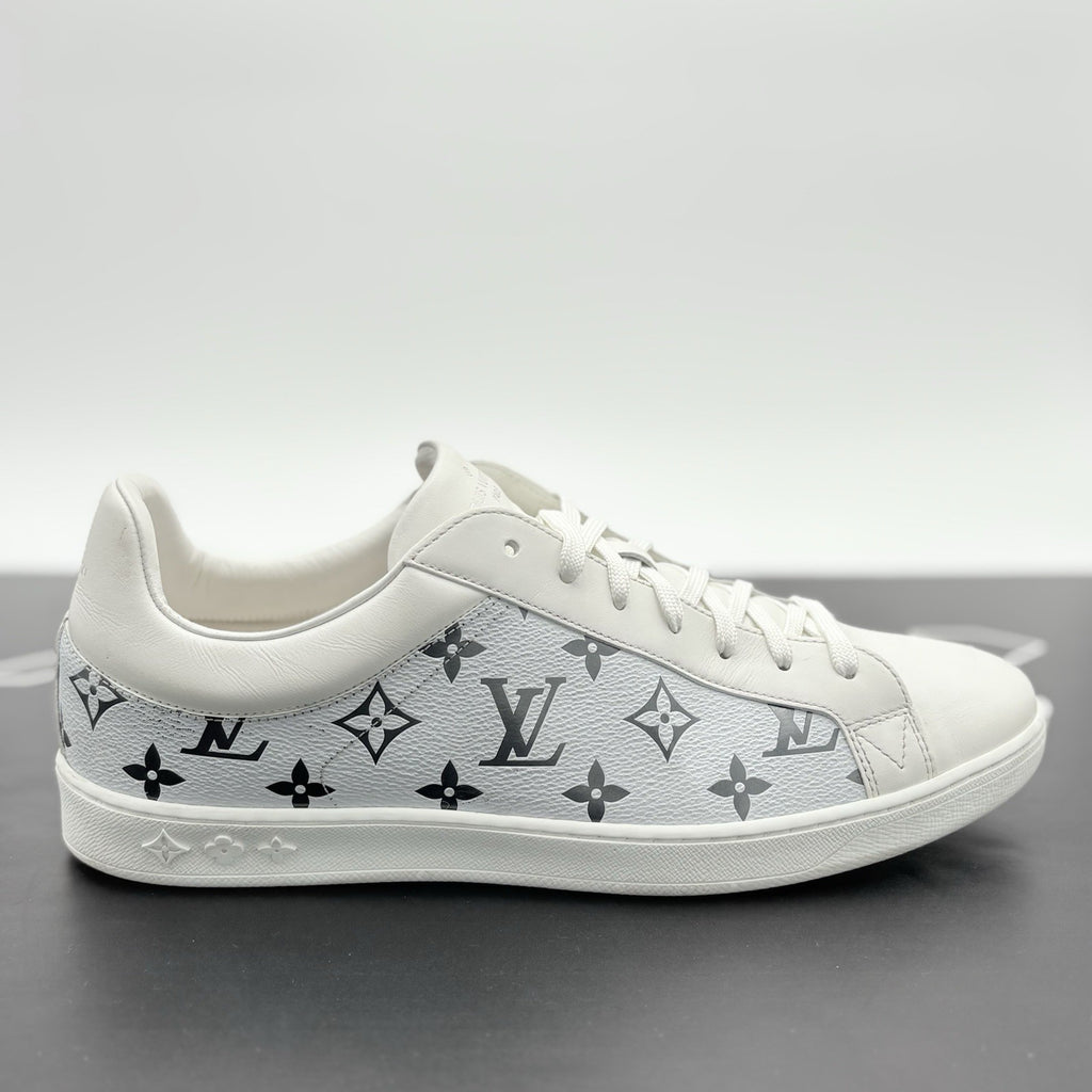 Size 9 LV (10-10.5 US) Louis Vuitton Monogram Luxembourg ' White ' | GOOD COND!