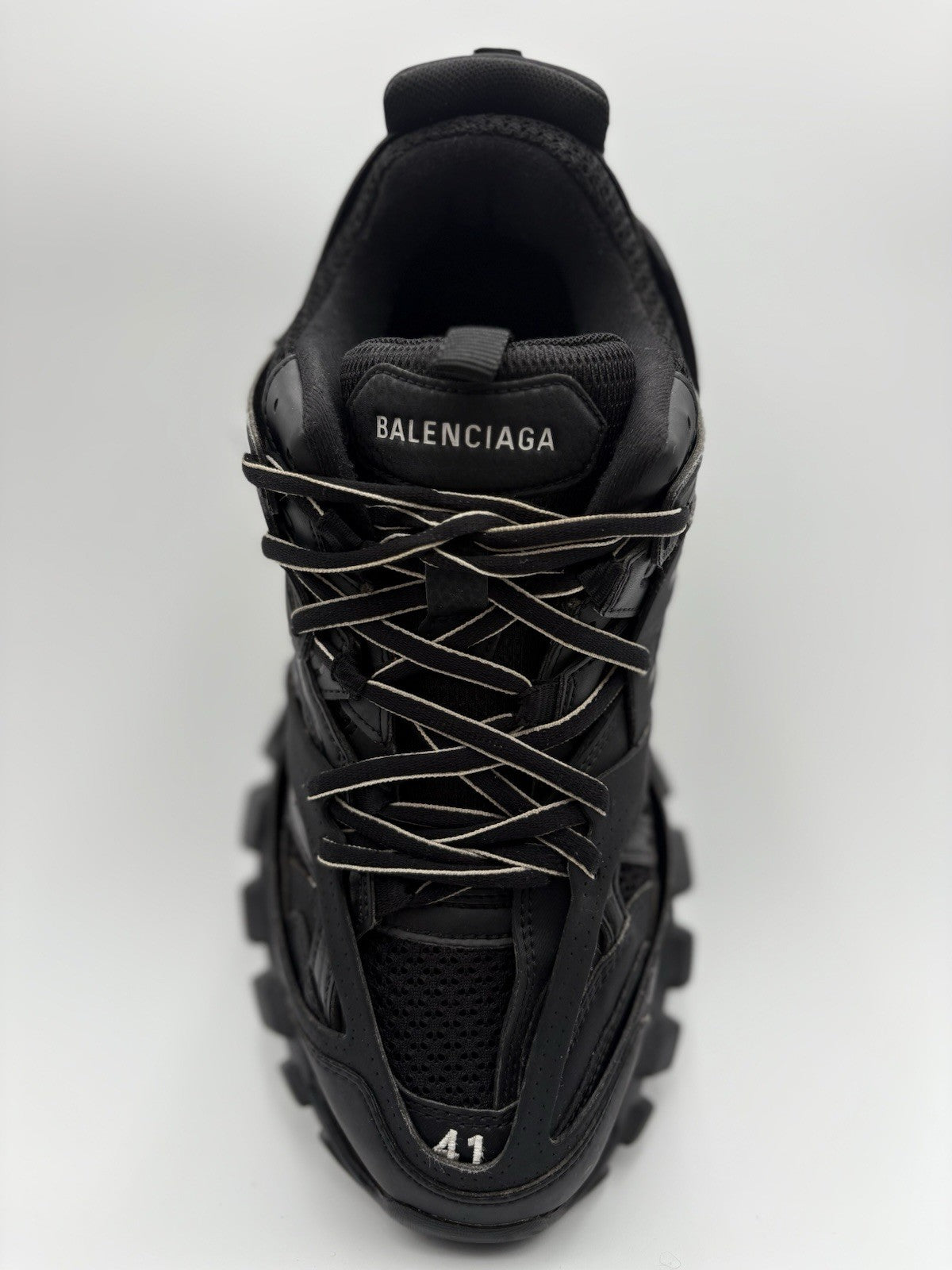 Size 41 (8 US) - Balenciaga Track Sneaker ' Black ' | GOOD CONDITION!