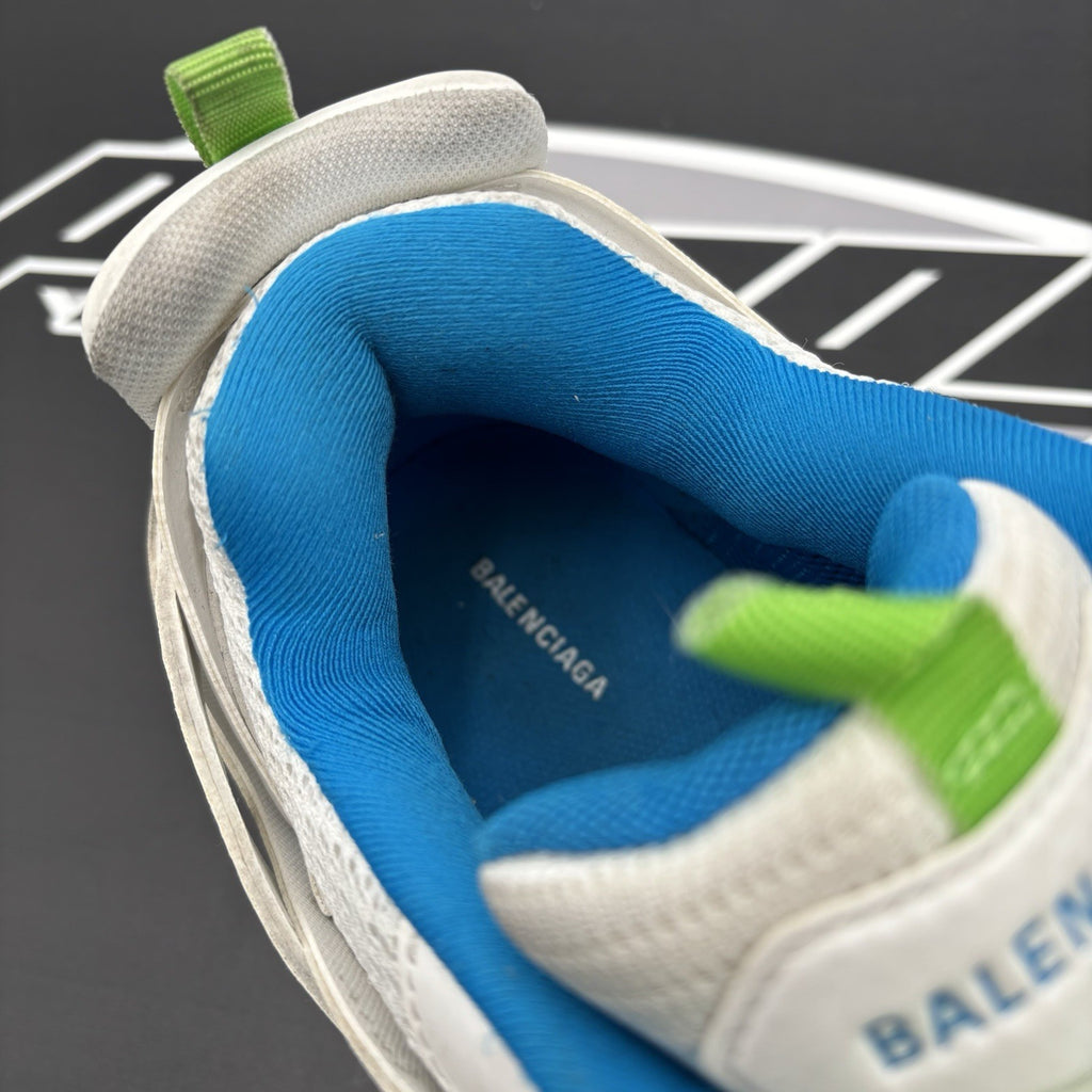 Size 45 (12 US) - Balenciaga Track ' White Blue Green ' | GREAT CONDITION!