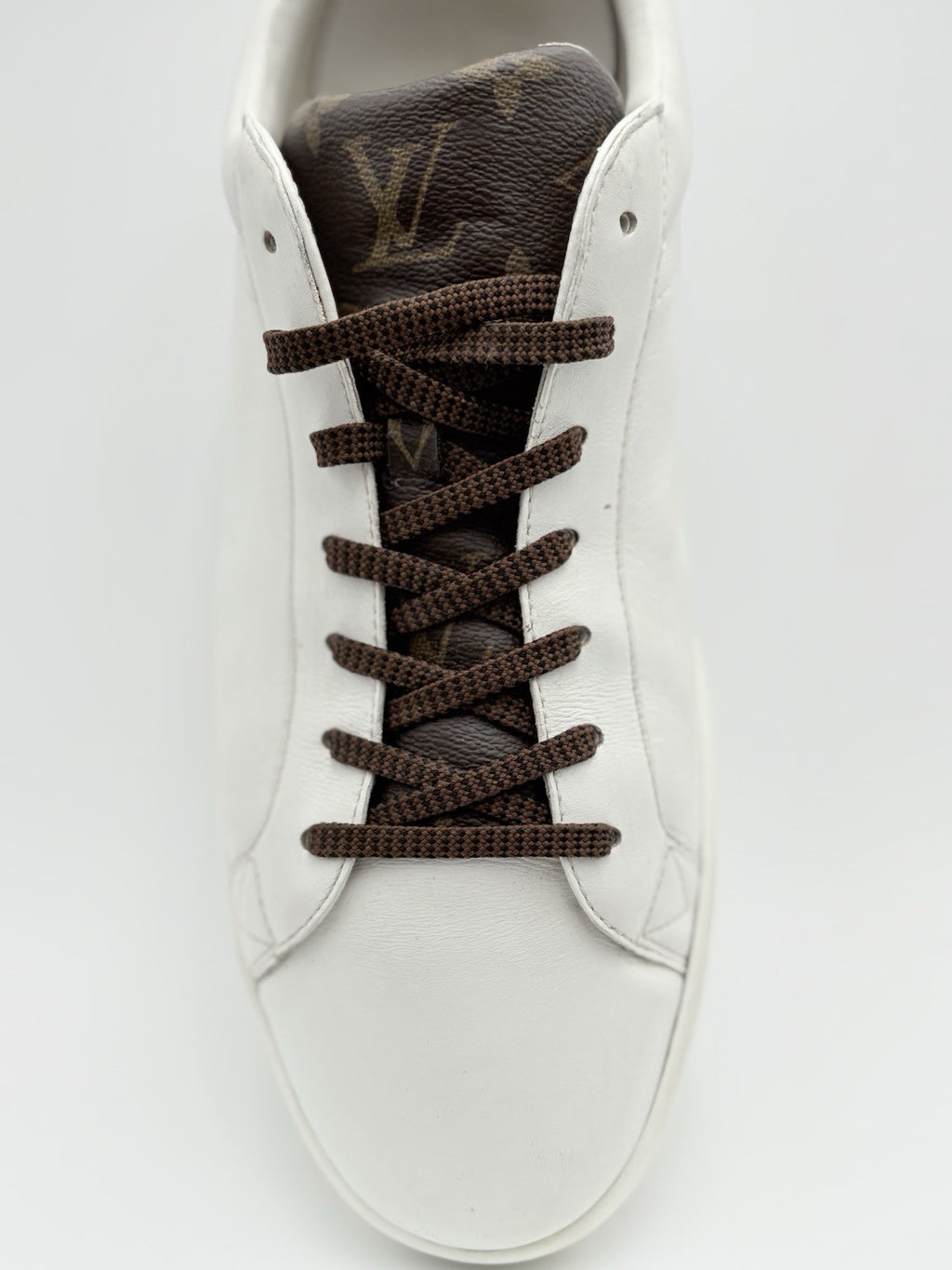 Size 10.5 LV (11.5-12 US) Louis Vuitton Luxembourg ' White ' | GOOD CONDITION!