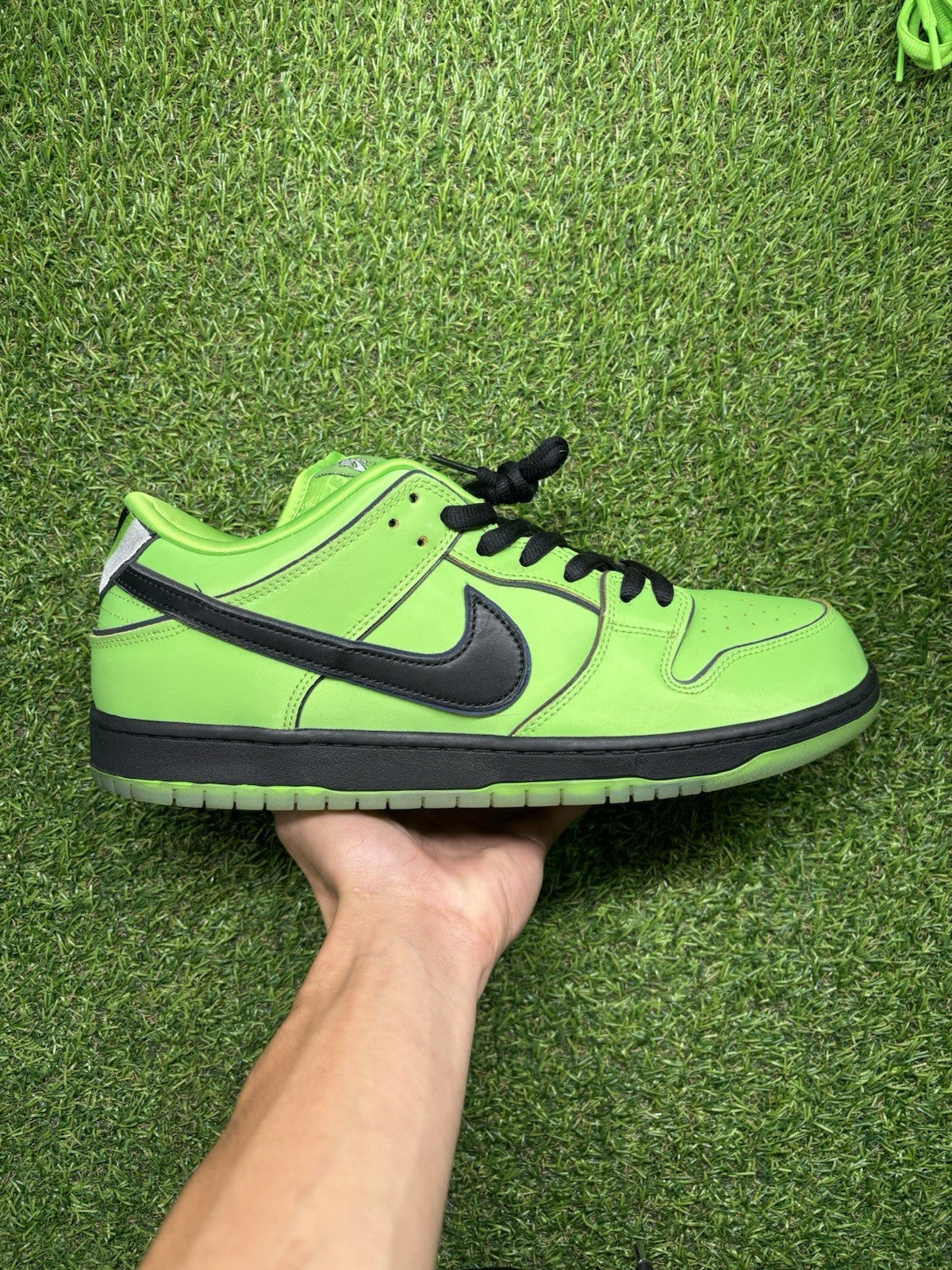 Size 13 - Nike The Powerpuff Girls x Dunk Pro SB QS Low Buttercup | GREAT!