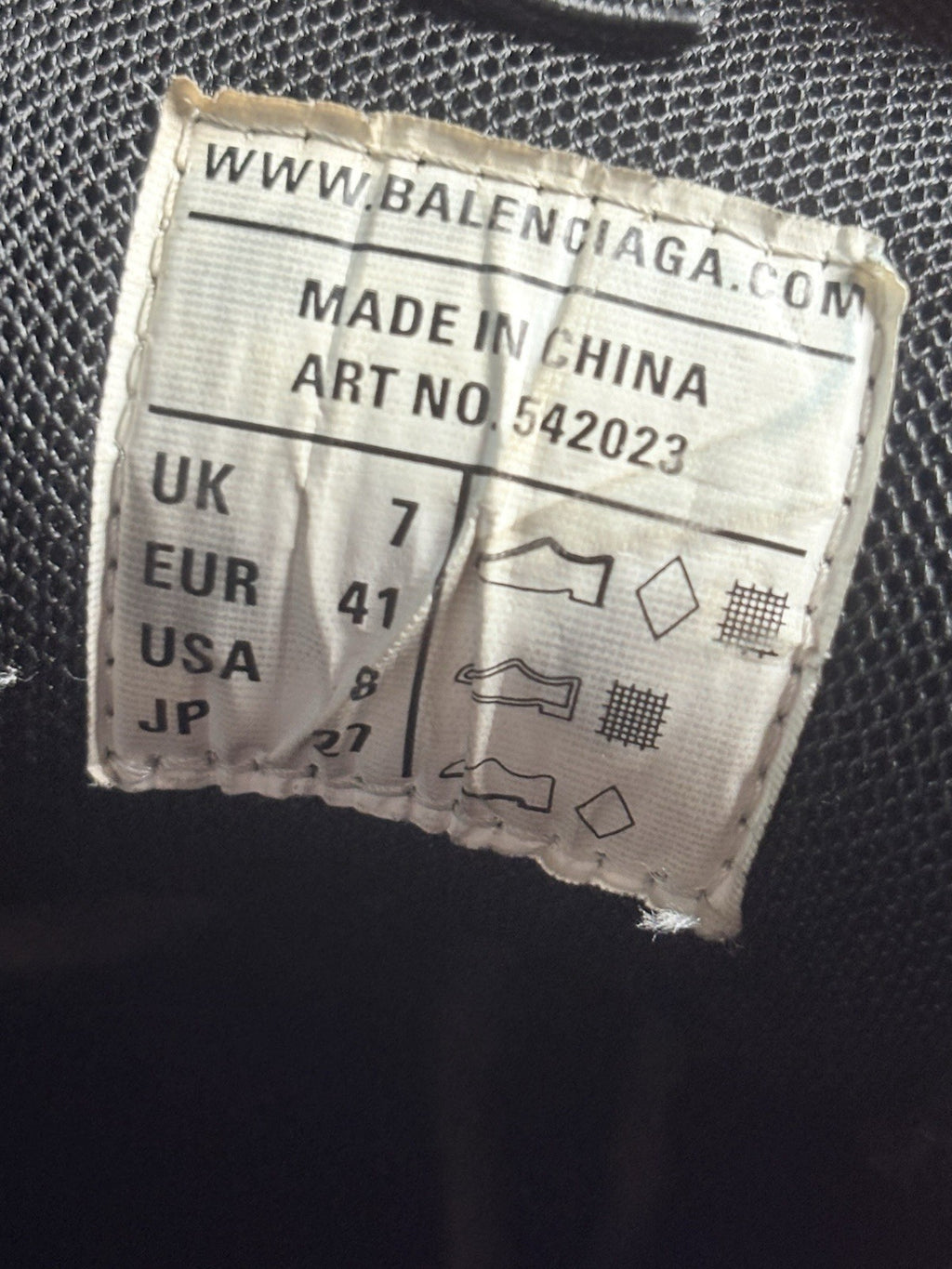 Size 41 (8 US) - Balenciaga Track Sneaker ' Orange Red Black ' | GOOD CONDITION!