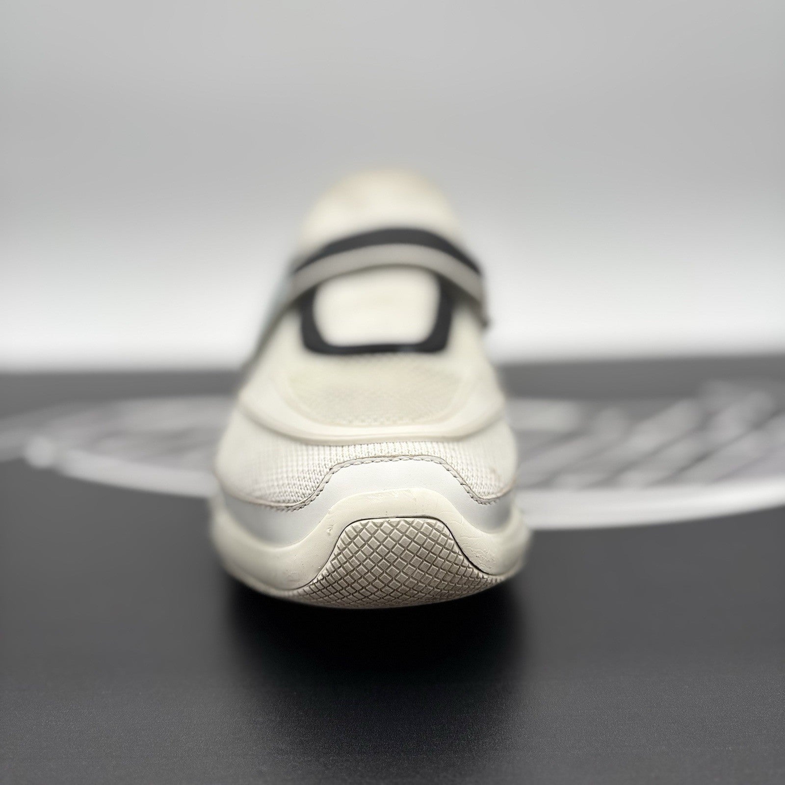 Size 6.5 UK (7.5 US) - Prada Cloudbust Sneaker ' White Black ' | GOOD CONDITION!