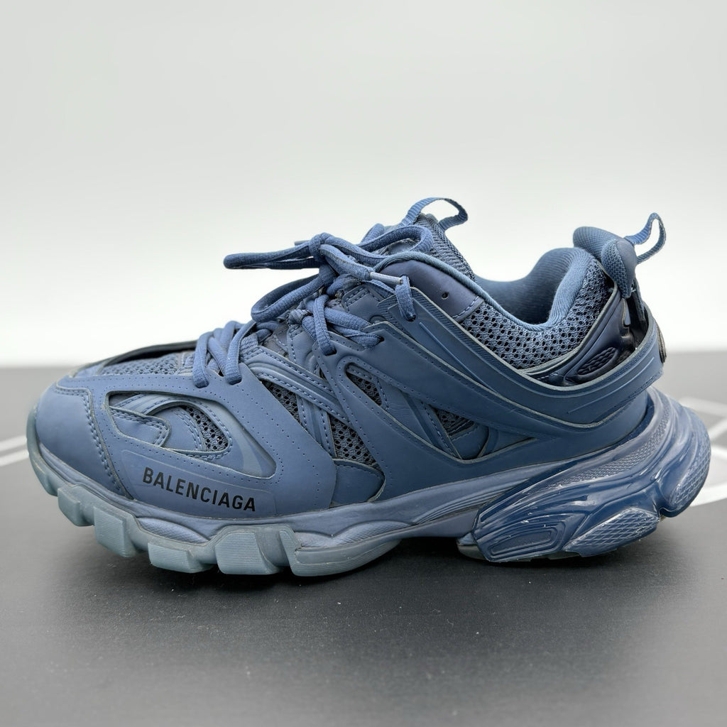 Size 40 (7 US) - Balenciaga Track ' Clear Sole Dark Navy '