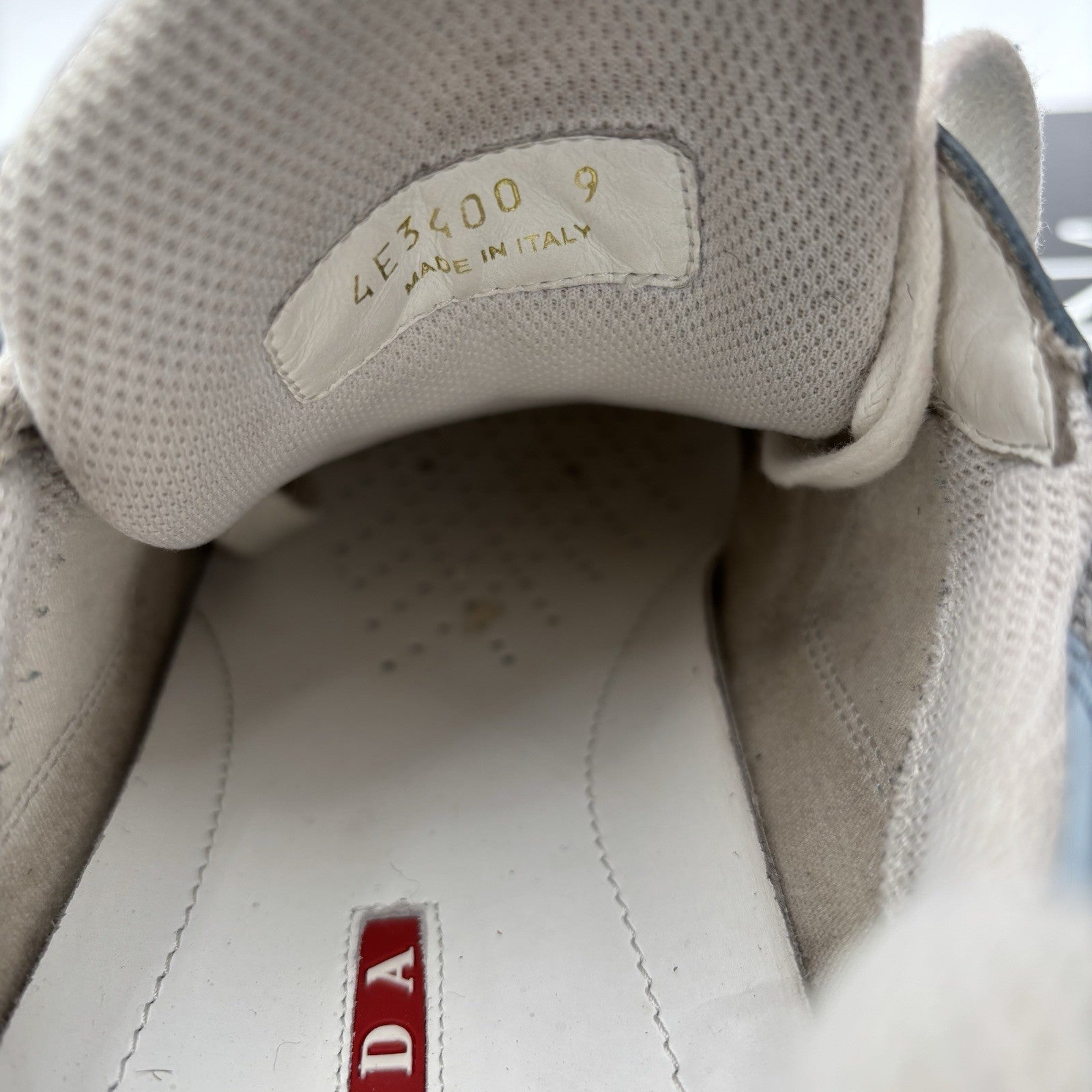Size 9 UK (10 US) - Prada Americas Cup ' Sky Blue, White ' | GOOD CONDITION!