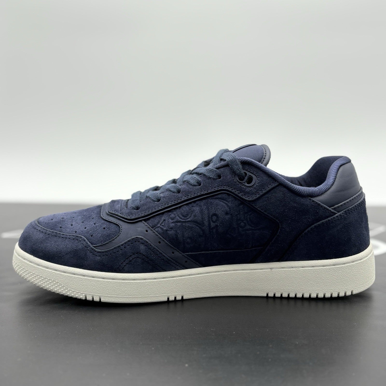 Size 44 (11 US) - Dior B27 Low ' Navy Blue Suede ' | ONLY WORN ONCE!
