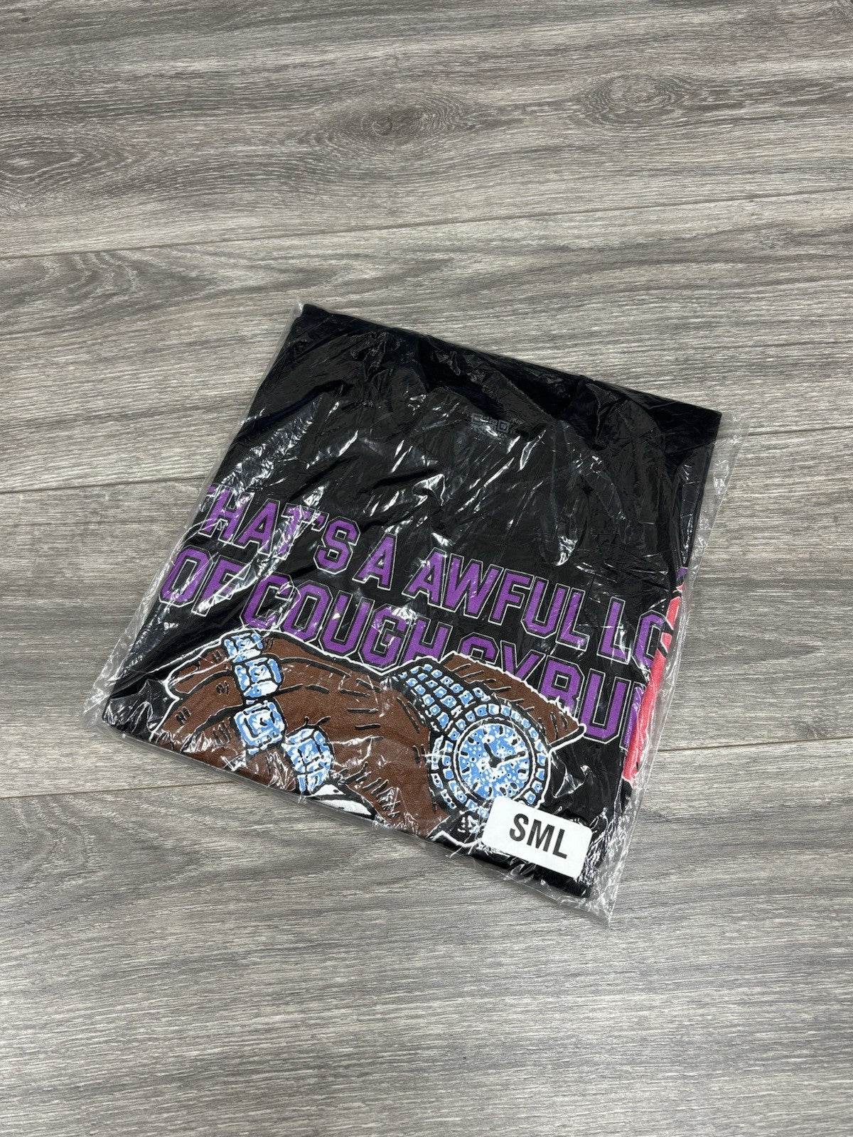 Size S - That’s A Awful Lot Of Cough Syrup X Persona T-Shirt ' Black ' | NEW!