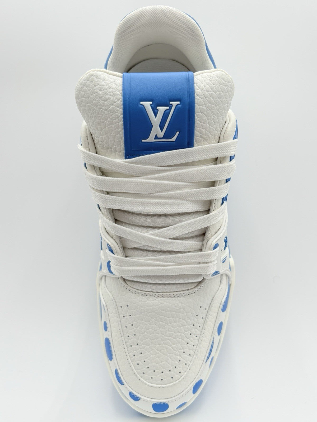 Size 6 LV (7-7.5 US) Louis Vuitton x Yayoi Kusama ' White Blue ' | BRAND NEW!