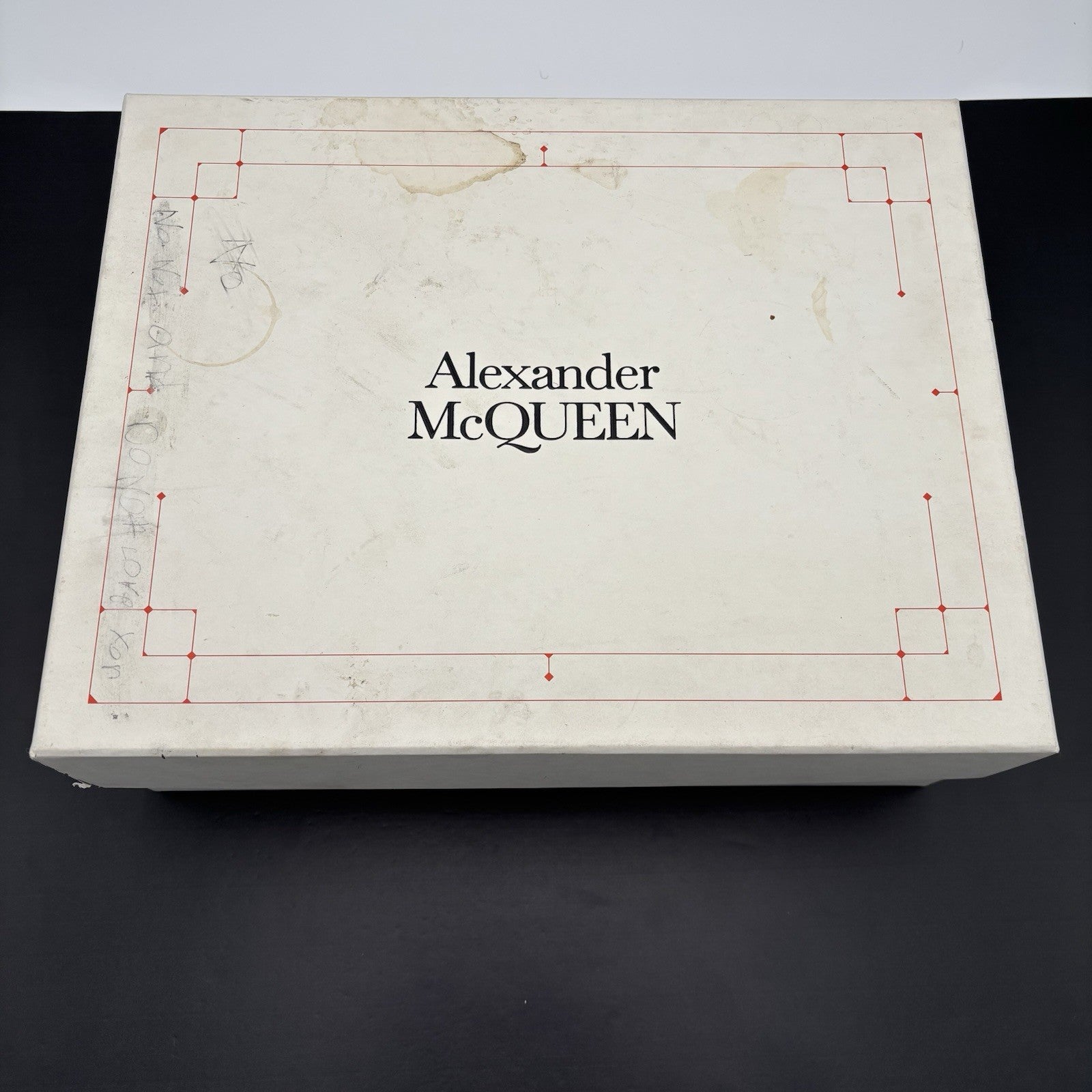 Size 45 (12 US) - Alexander McQueen Oversized ' White, Blue ' | GREAT CONDITION!