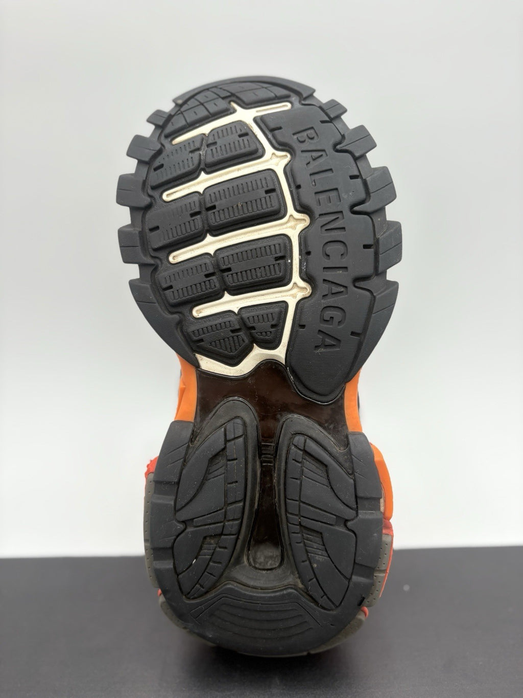 Size 41 (8 US) - Balenciaga Track Sneaker ' Orange Red Black ' | GOOD CONDITION!