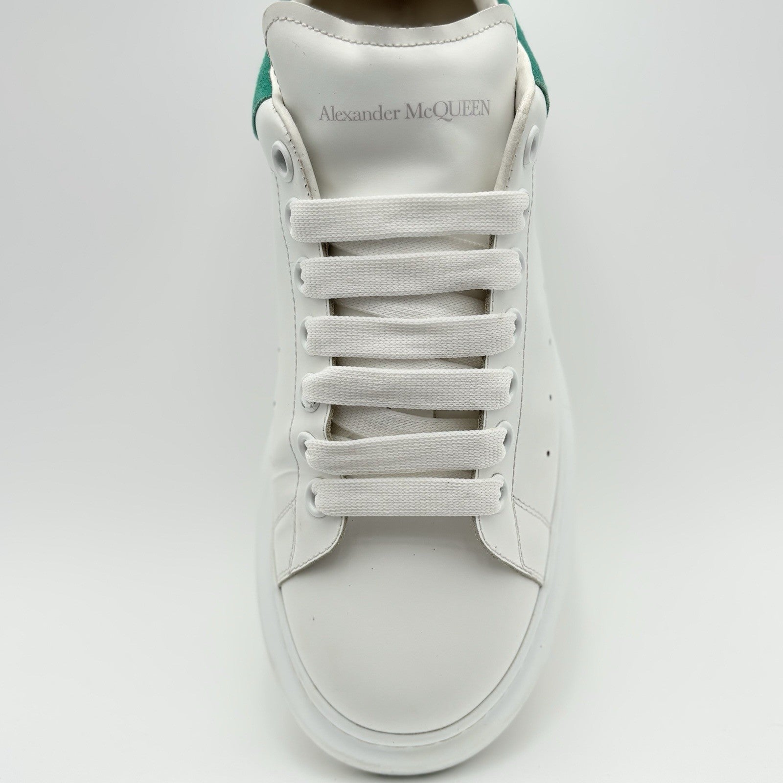 Size 42 (9 US) Alexander McQueen Oversized ' White Aruba Blue ' | GOOD CONDITION