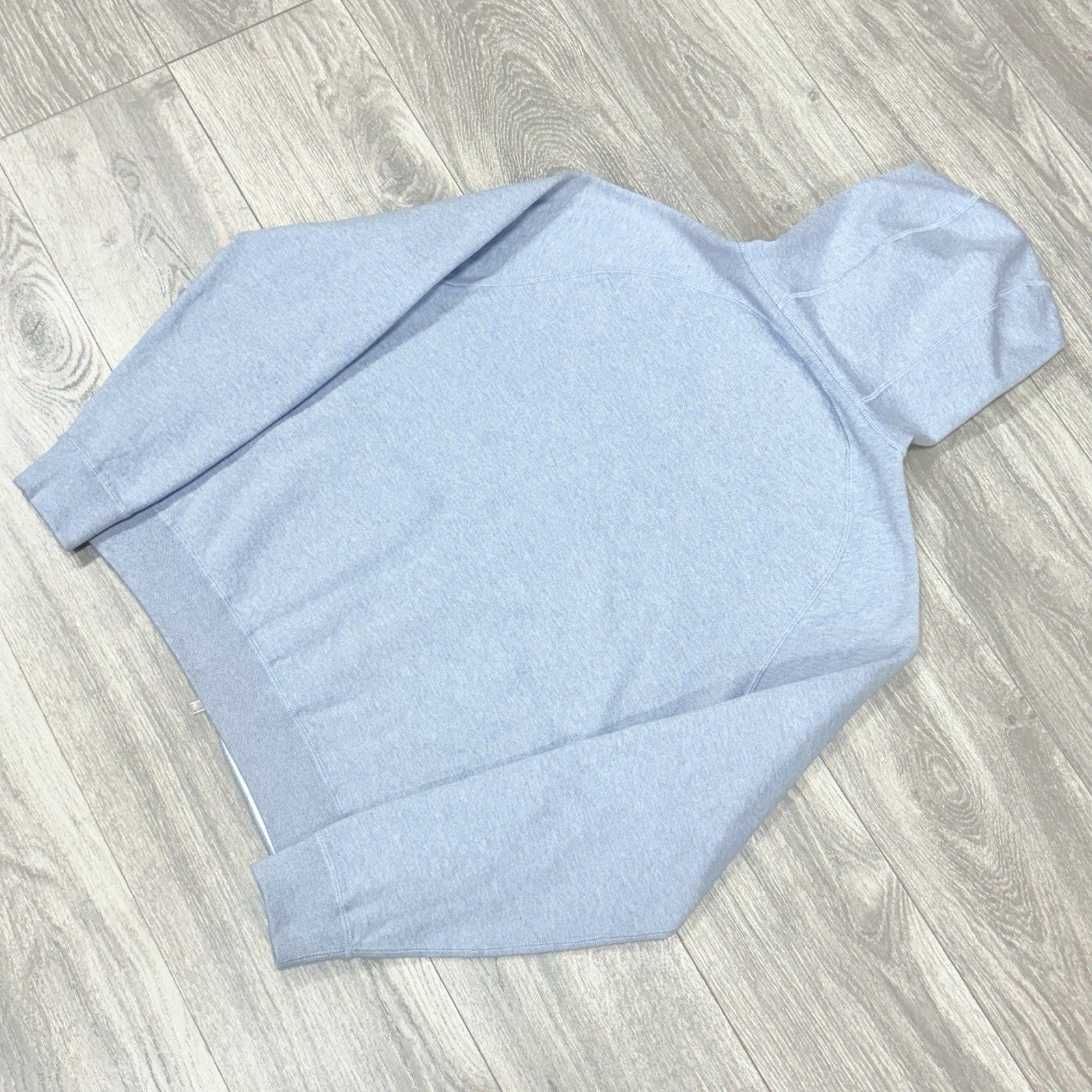 Size XL - Dior Cashmere Knit & Blue Cotton Hooded Track Jacket  | SUPER CLEAN!