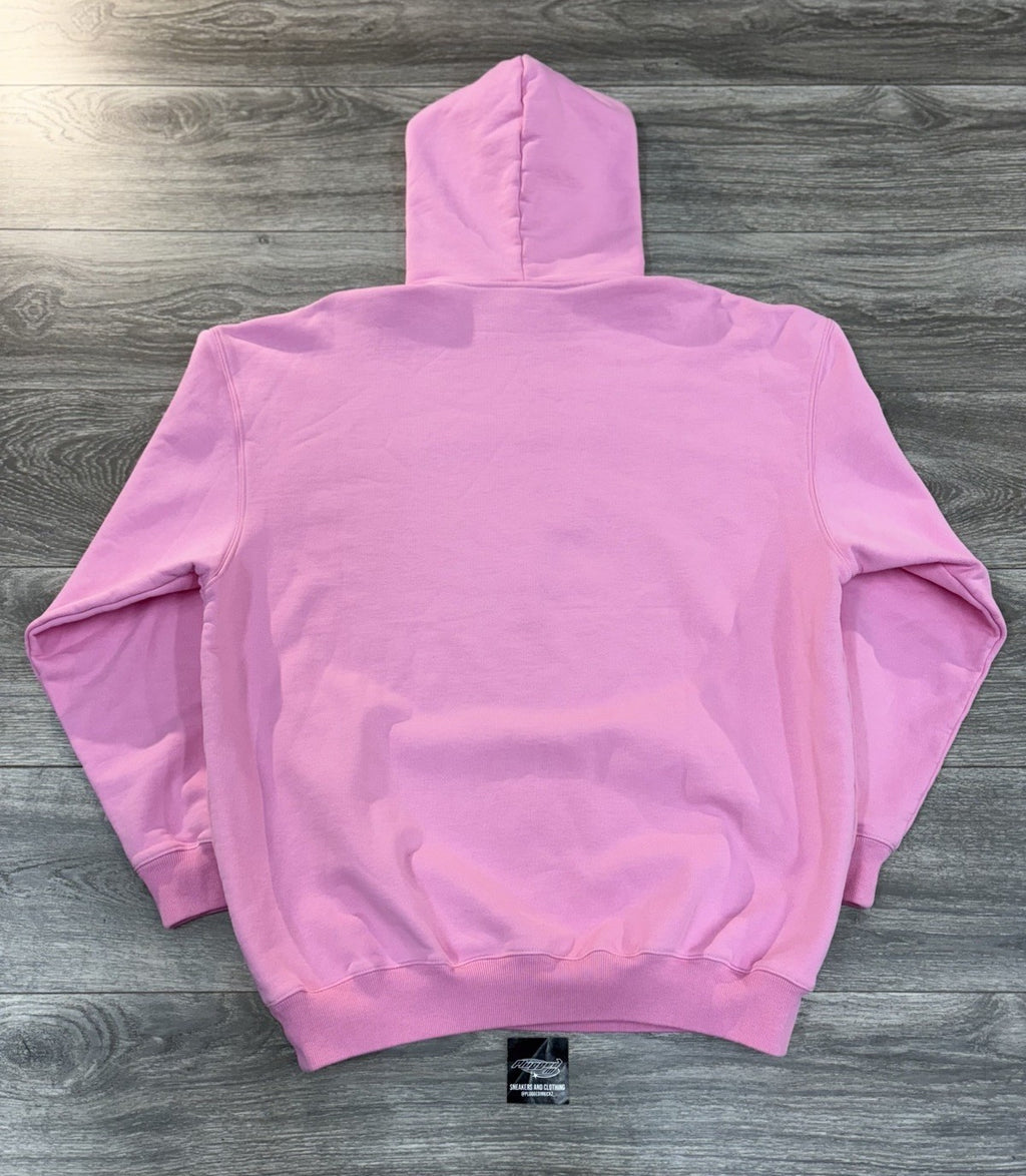 Size Small - Balenciaga Embroidered Logo Hoodie ' Pink '