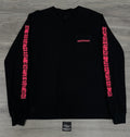 Size Large - Chrome Hearts Made In Hollywood Long Sleeve ' Black Pink ' | CLEAN!