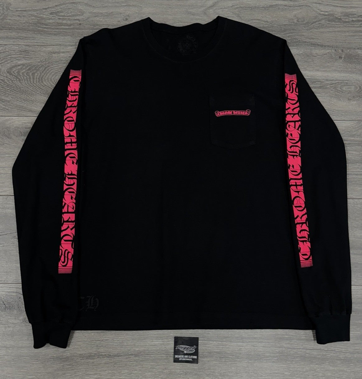 Size Large - Chrome Hearts Made In Hollywood Long Sleeve ' Black Pink ' | CLEAN!