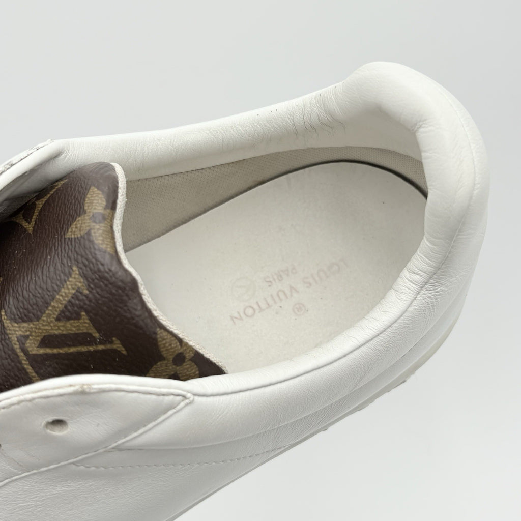 Size 10.5 LV (11.5-12 US) Louis Vuitton Luxembourg ' White ' | GOOD CONDITION!