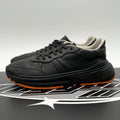 Size 42.5 (9.5 US) - Bottega Veneta Calf Leather Speedster Sneakers ' Black '