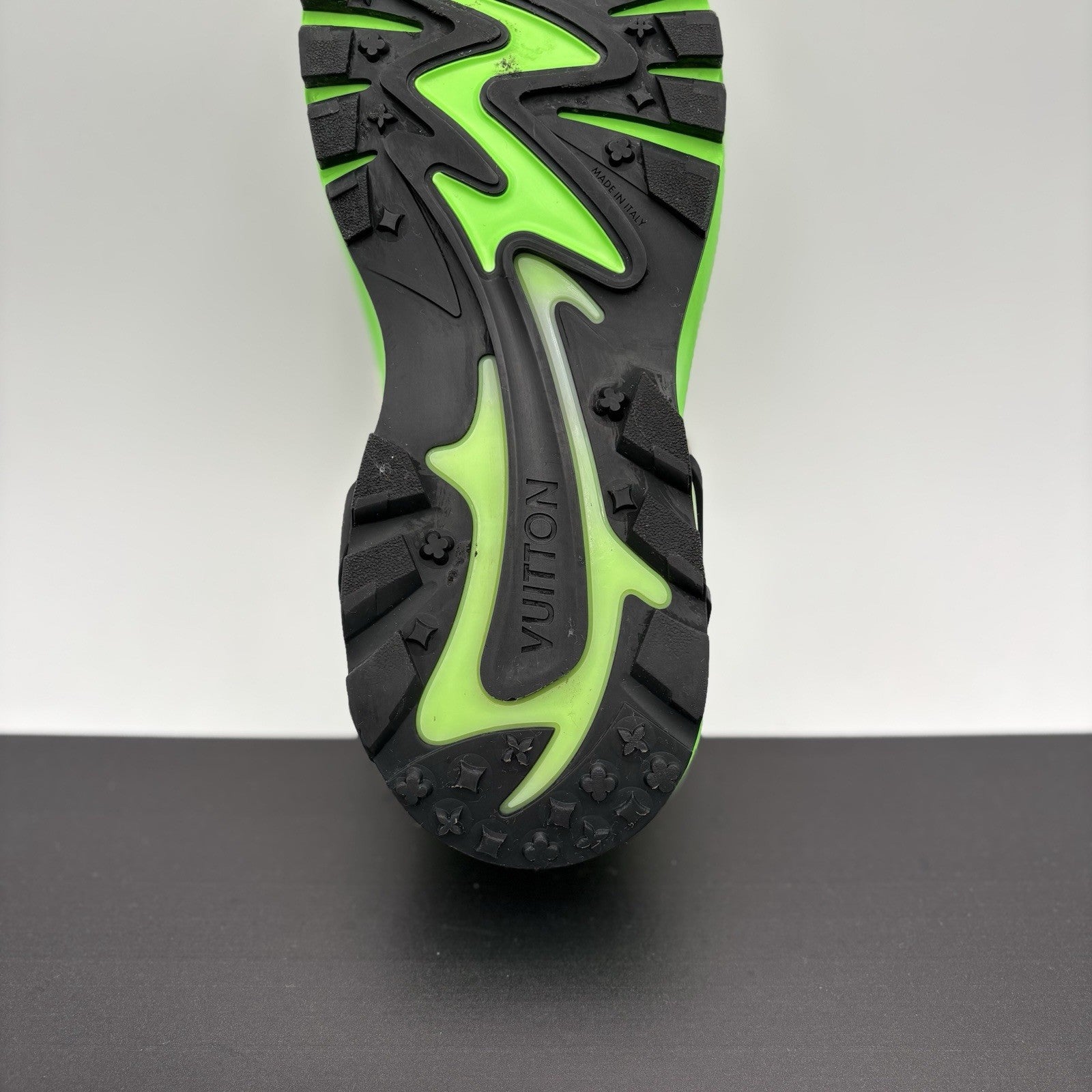 Size 10 LV (11-11.5 US) Louis Vuitton Tactic Runner ' Green ' | GOOD CONDITION!