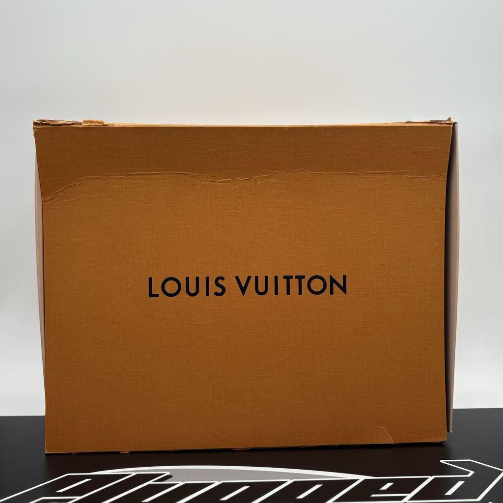 Size 7.5 LV (8.5-9 US) Louis Vuitton Maxi Trainer ' Beige Multicolor ' | CLEAN!