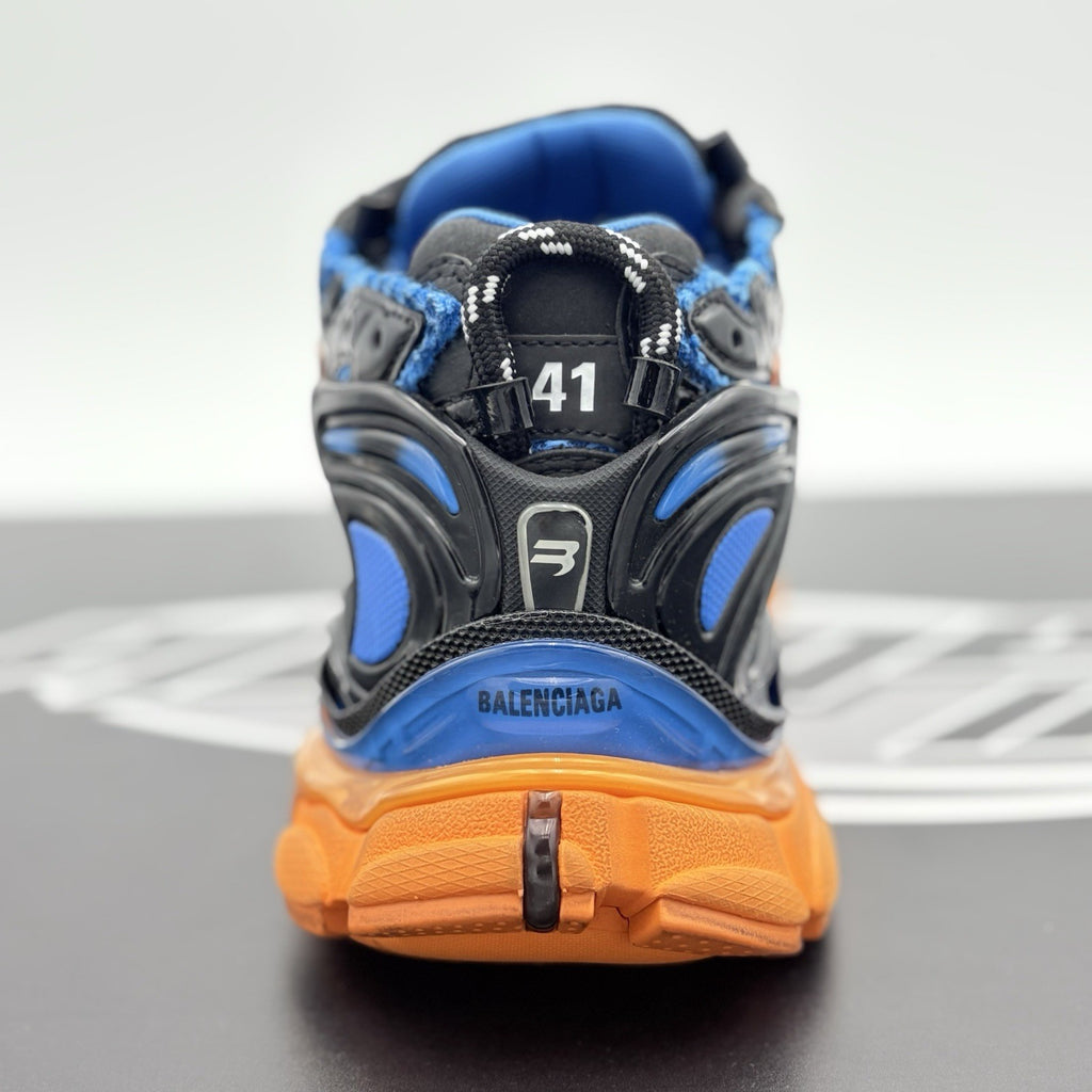 Size 41 (8 US) - Balenciaga Runner ' Blue Orange Black ' | NEW!