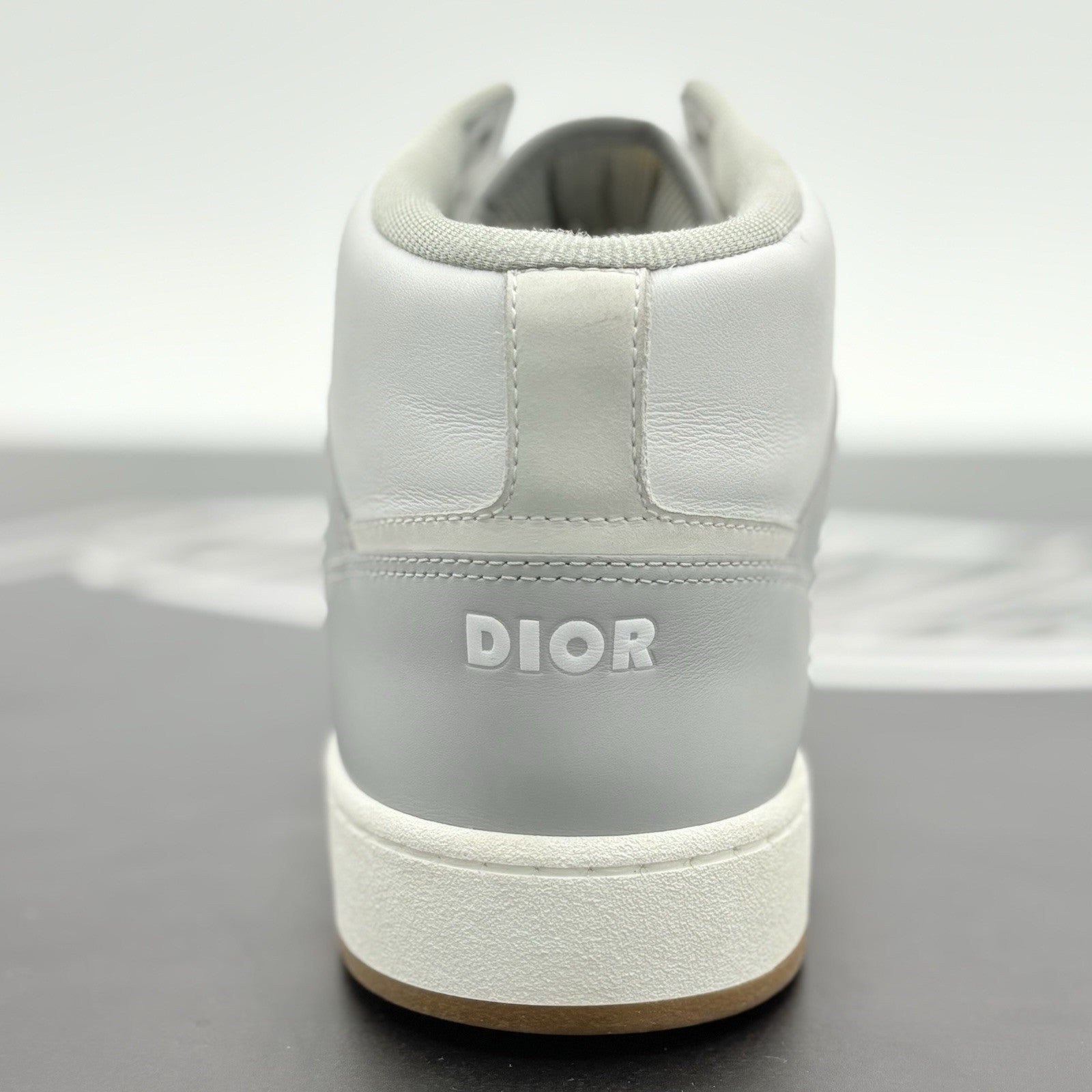 Size 45 (12 US) Dior B27 Oblique High Top ' Grey ' | SUPER CLEAN!