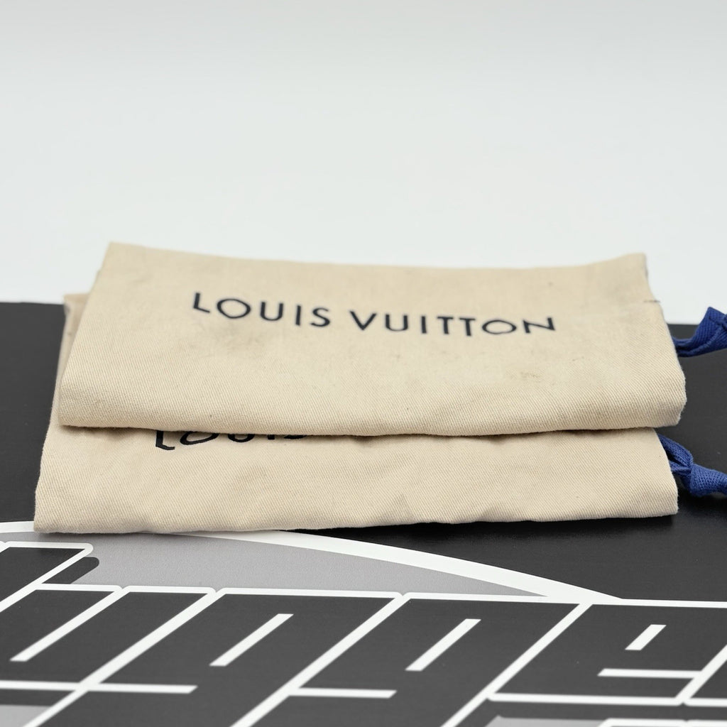 Size 8.5 LV (9.5-10 US) - Louis Vuitton Trainer  ' Red White ' | SUPER CLEAN!