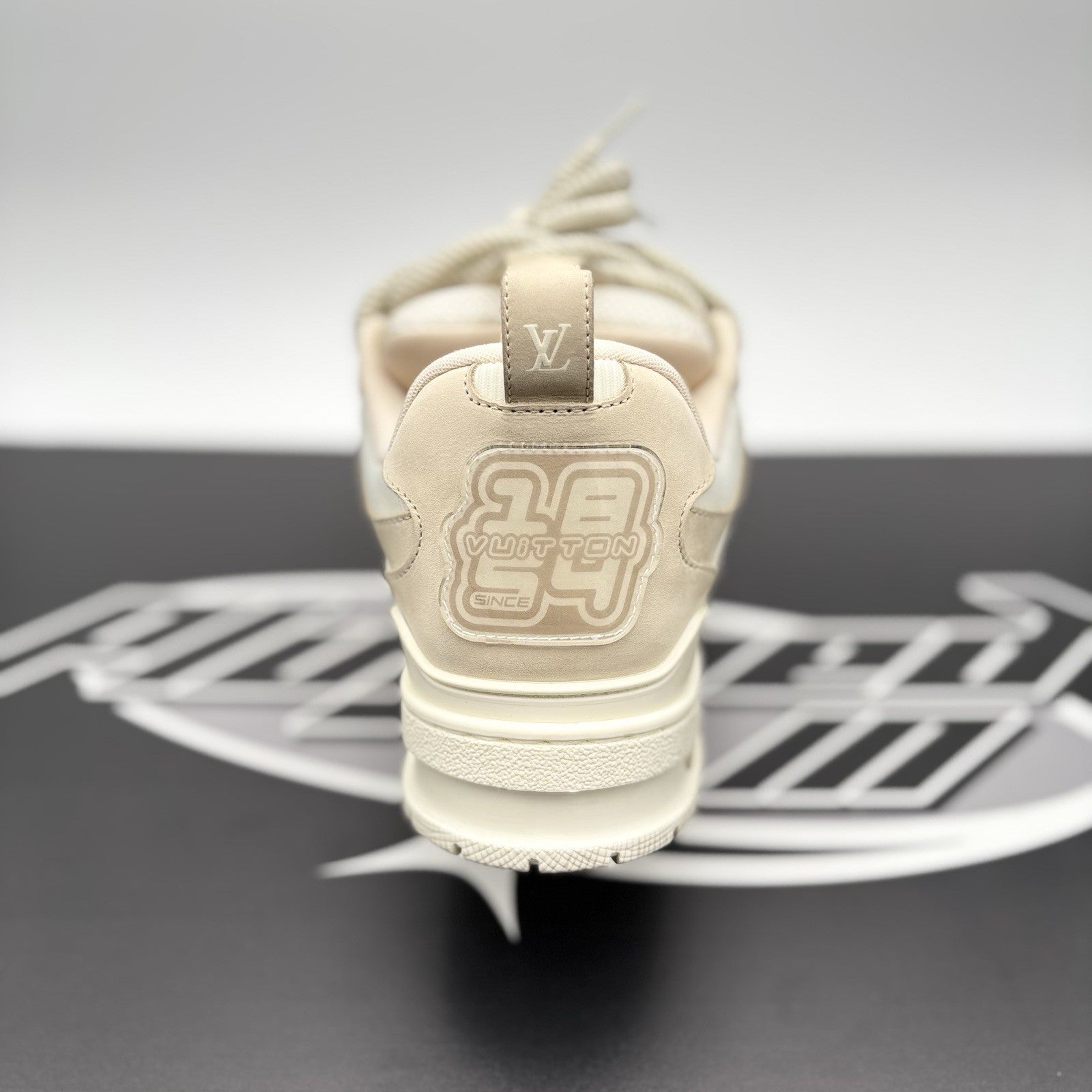 Size 7.5 LV (8.5-9 US) - Louis Vuitton Skate ' Beige White ' | GREAT COND!