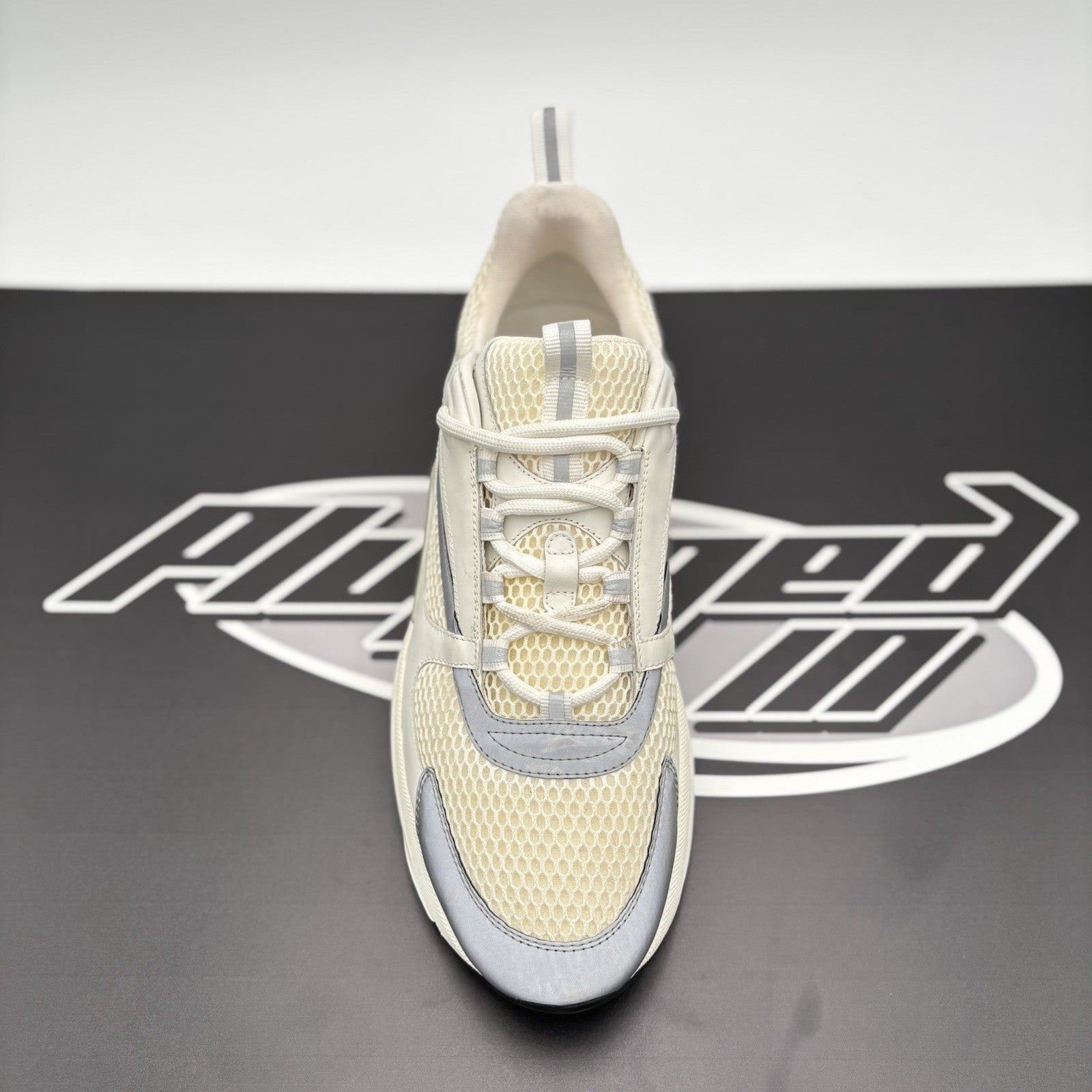Size 45 (12 US) - Dior B22 Sneaker ' White Reflective ' | GREAT CONDITION!