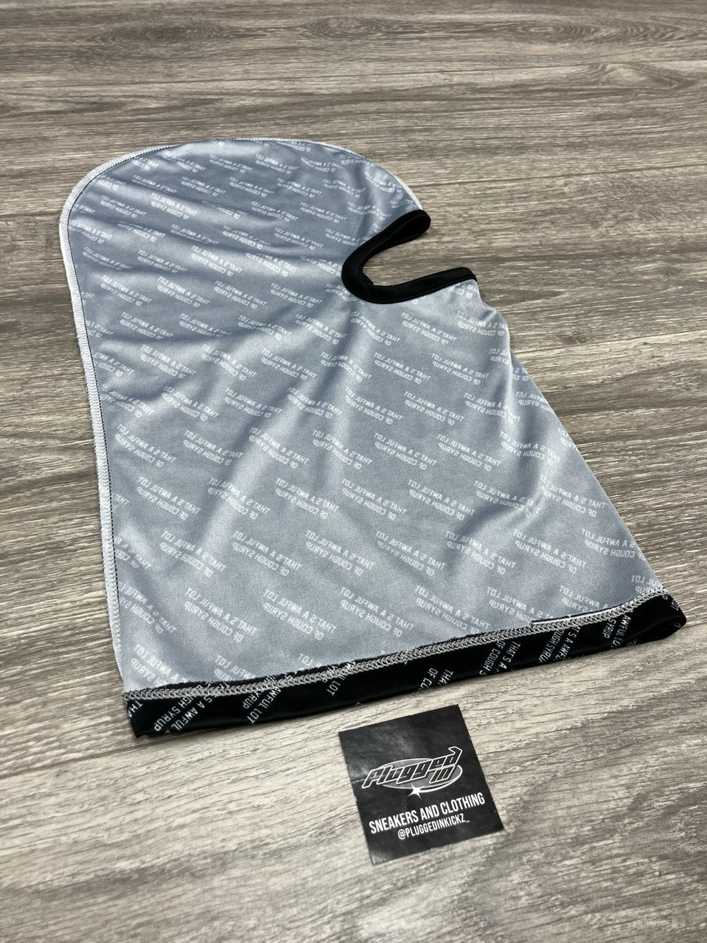 Thats A Awful Lot Of Cough Ski Mask ' Black, White ' | NEW!