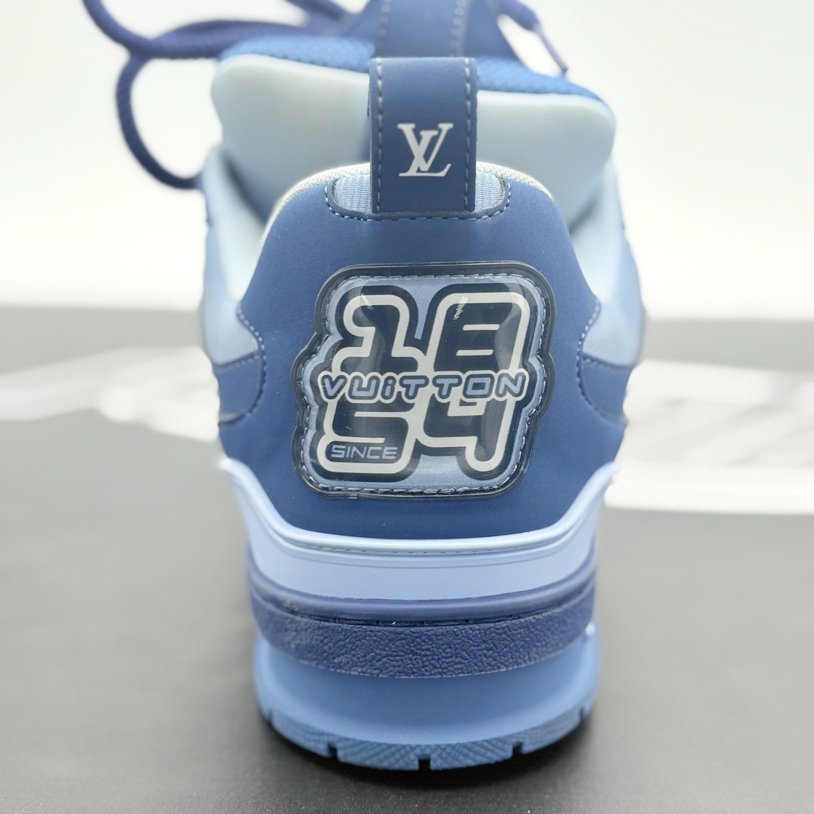 Size 7 LV (8-8.5 US) Louis Vuitton Skate ' Blue Light Blue ' | SUPER CLEAN!