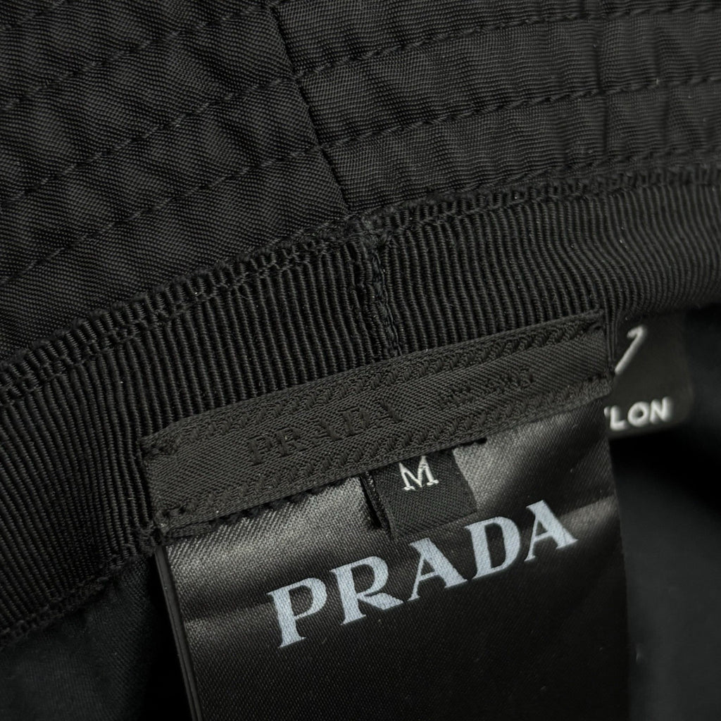 Prada Re-Nylon Bucket Hat ' Black ' | SUPER CLEAN!