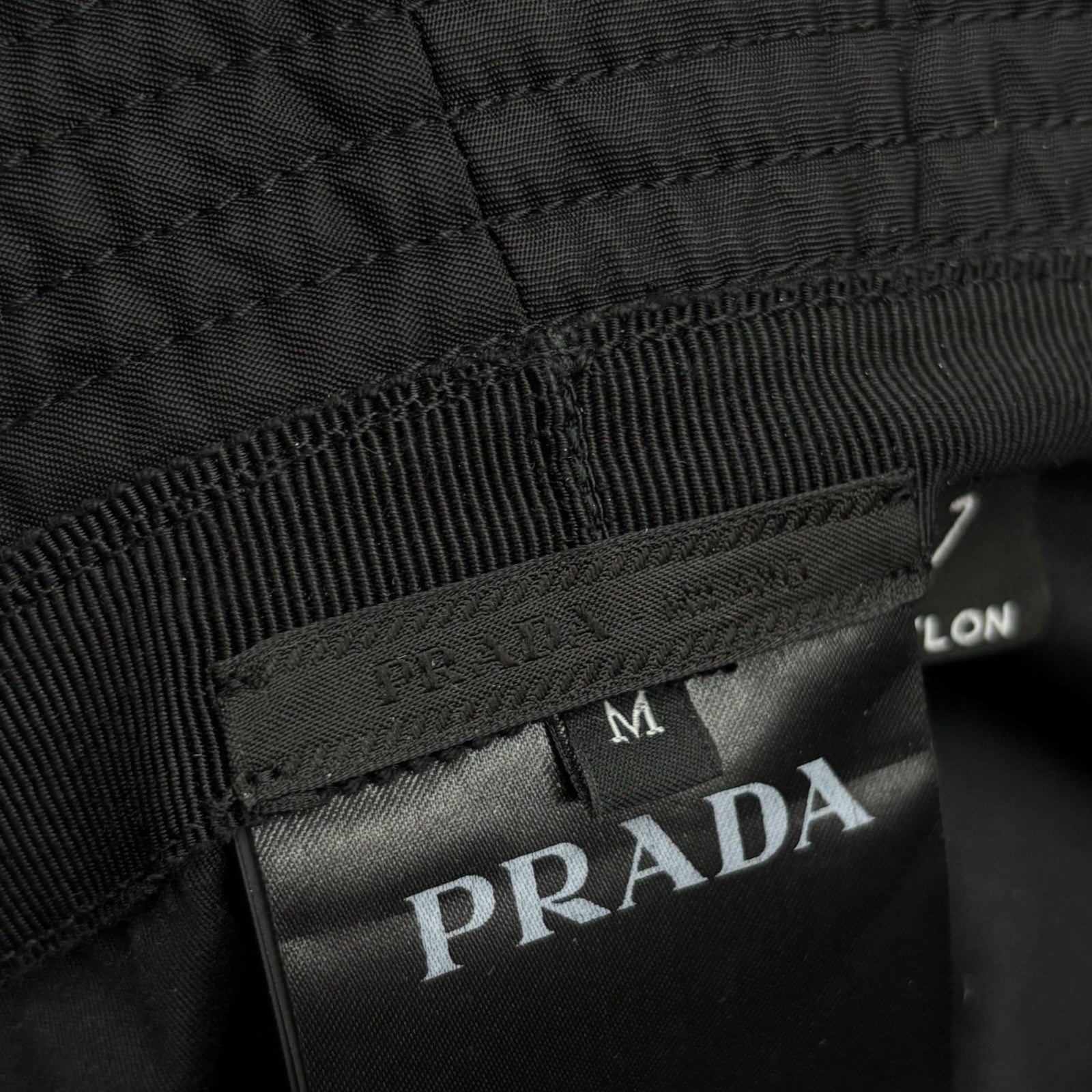 Prada Re-Nylon Bucket Hat ' Black ' | SUPER CLEAN!