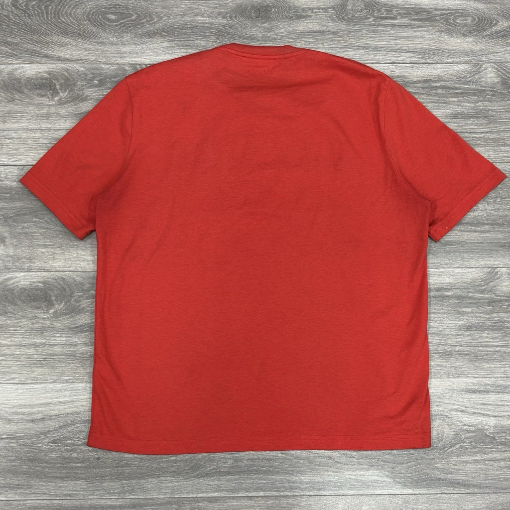 Size XL - Lanvin Embroidered Logo T-Shirt ' Red ' | GOOD CONDITION!