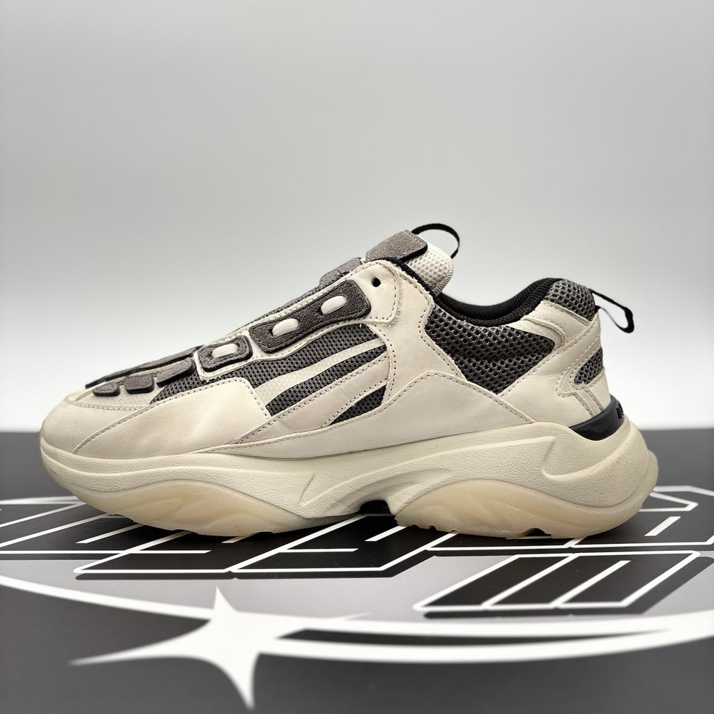 Size 42 (9 US) Amiri Bone Runner ' White, Beige, Grey ' | GOOD CONDITION!