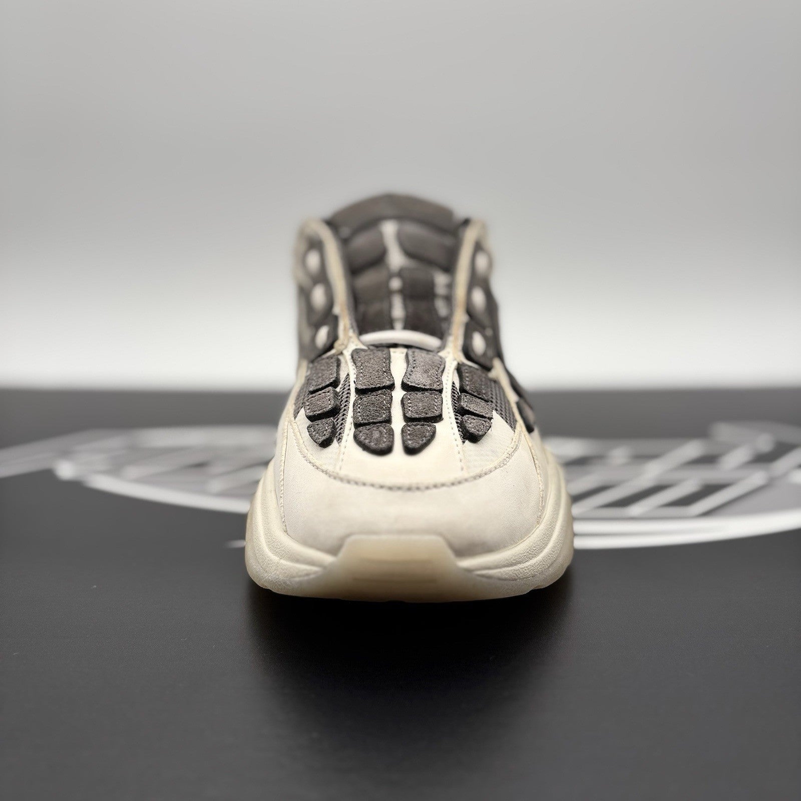 Size 42 (9 US) Amiri Bone Runner ' White, Beige, Grey ' | GOOD CONDITION!