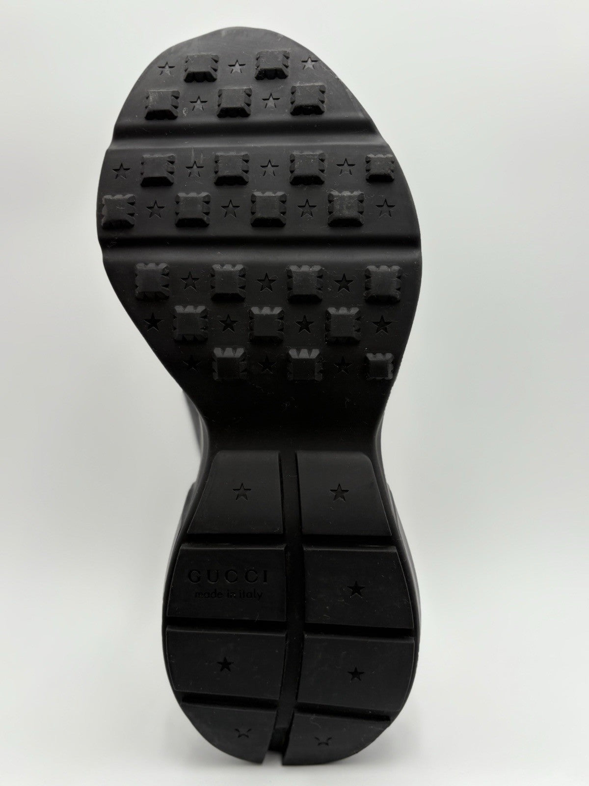 Size 8.5 G (9 US) - Gucci Rhyton ' Monogram Black ' | ONLY WORN 1-3x !