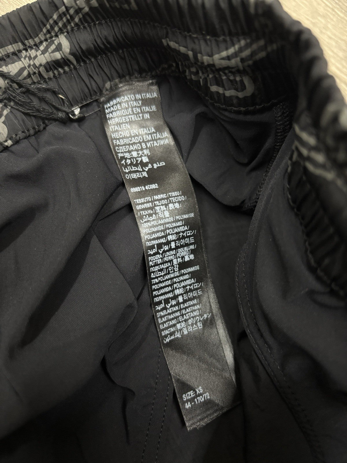 Size XS - Balenciaga BB Monogram Swim Shorts ' Black ' | NEW!